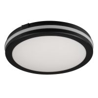 Plafon LED BENO ECO 40W 3800-4050lm 3000K/4000K/6500K CCT zmiana barwy światła okrągły czarny | 38387 Kanlux