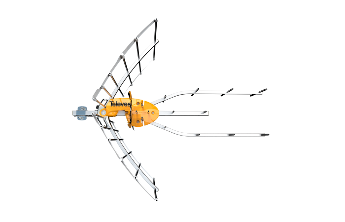 Antena Ellipse UHF druga dywidenda cyfrowa (LTE700) zasilacz 12V z wtyczką | 148925 Televes