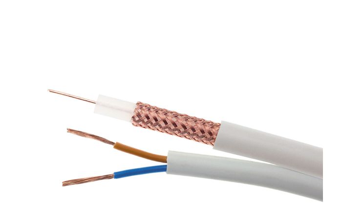 Przewód YWDX100%ek ( CCTV ) + 2x0,5 ( RG 59 ) KRĄŻEK | 5907702811796 EK Elektrokabel