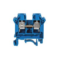 Złączka szynowa gwintowa 10mm2, TS32,35 1-tor ZSG1-10.0Nn Nowa, niebieska | 11521313 Simet