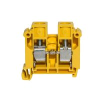 Złączka szynowa gwintowa 16mm2 TS32,35 1-tor ZSG1-16.0z, żółta | 12601314 Simet