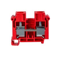 Złączka szynowa gwintowa 35mm2 TS32,35 1-tor ZSG1-35.0c, czerwona | 12701311 Simet