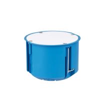 Puszka instalacyjna 80 łączona z pokrywą, regips PV80 niebieska | 32087203 Simet