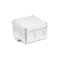 Puszka naścienna 98x98x60mm bezhalogenowa samogasnąca UV IP67 N90x90S biała | 35135206 Simet