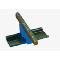 Zacisk ochronny, otwory: 15x4 mm2 | 84010003 Simet