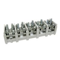 Odgałęźnik instalacyjny 5-torowy 2x35²/4x16² , mocowanie do podłoża | 84026002 Simet