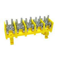 Odgałęźnik instalacyjny 5-torowy 2x25²/4x10², na TS 35 | 84050004 Simet