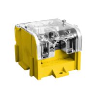 Odgałęźnik instalacyjny 1-torowy 95²/4x35² , mocowanie do podłoża i TS 35, z pokrywą | 84063004 Simet