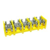 Odgałęźnik instalacyjny 5-torowy 25²/4x10² , mocowanie do podłoża | 84107004 Simet