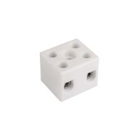 Złączka gwintowa porcelanowa, 6mm2, 2-tory, biała CPO-10A-2P | 80013516 Simet