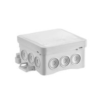 Puszka instalacyjna n/t 75x75x40 NS5 (N5) szara z możliwością zastosowania haka HNS FASTBOX&HOOK | 35360102 Simet