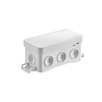 Puszka instalacyjna n/t 85x45x40 NS8 (N8) szara z możliwością zastosowania haka HNS, FASTBOX&HOOK | 35357102 Simet