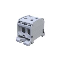 Złączka szynowa gwintowa STB 50-2, Al/Cu 87320 SIMBLOCK szara | 81002002 Simet