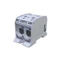 Złączka szynowa gwintowa Al/Cu STB 95-2 87520 SIMBLOCK szary | 81102002 Simet