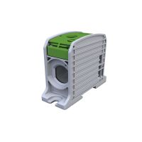 Złączka szynowa gwintowa Al/Cu STB 185 87810 SIMBLOCK zielony | 81201005 Simet