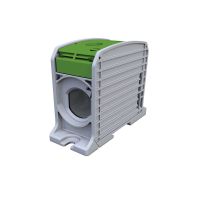 Złączka szynowa gwintowa Al/Cu STB 300 87910 SIMBLOCK zielony | 81301005 Simet