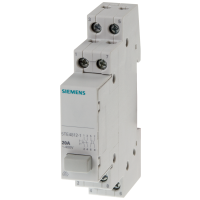 Przycisk 3 NO+1 NC, 1 przycisk szary, ryglowany | 5TE4812-1 Siemens