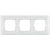 DELTA szkło miro białe ramka 3-krotn. 32x90mm | 5TG1203-1 Siemens