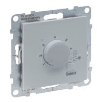 Termostat pokojowy zasilanie: 230 V 50/60 Hz, aluminium, Suno | 721336 Legrand