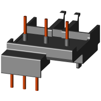 Moduł łączeniowy wyłącznik-stycznik (połączenie el. i mech.), do 3RV1.2/3RT101, 3RV2.1/3RV2.2, 3RT2. | 3RA1921-1D Siemens