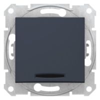 Przycisk z podświetleniem grafit Sedna | SDN1600170 Schneider Electric