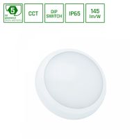 Plafon LED NYMPHEA CITY PRO 2 18/24W 1800/2400lm CCT IP65 IK08 230V 320x80mm biały okrągły 5 lat gw. | SLI031039CCT_PW Wojnarowscy