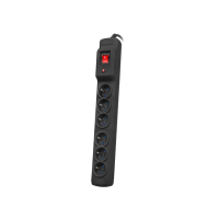 Listwa zasilająca Armac multi M6 1.5m 6x 230V pl czarna | M6/15/CZ Armac