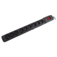 Listwa zasilająca ARMAC multi M9 3m 9X 230V PL czarna | M9/30/CZ Armac