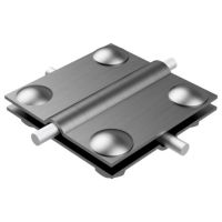 Złącze krzyżowe 4xM10x20 dwie płytki B do 50mm, stal nierdzewna | AH01173 AH Hardt