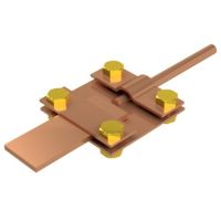 Złącze kontrolne (probiercze) 4xM8x16 drut Fi- 5-12mm miedź/mosiądz | AH03052 AH Hardt