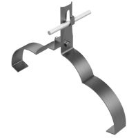 Uchwyt gąsiorowy proFi-lowany zacisk, H=8cm, stal nierdzewna | AH04163 AH Hardt