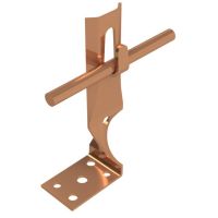 Uchwyt kątowy zacisk, skręt, H=7cm, miedź/mosiądz | AH05072 AH Hardt