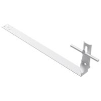 Uchwyt dachówkowy przykręcany do łaty zacisk, skręt, L=43cm, aluminiowy | AH09174 AH Hardt