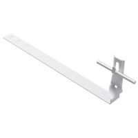 Uchwyt dachówkowy regulowany zacisk, skręt, L=43cm, aluminiowy | AH09214 AH Hardt