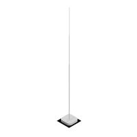 Maszt odgromowy wolnostojący pojedynczy, H=4000mm, aluminium | AH40281 AH Hardt
