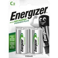 Akumulator Energizer Power Plus 2500mAh R14 C/ 2 (opak 2szt) | 7638900138740 Energizer