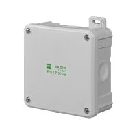 Puszka n/t 98x98x46, 5x2,5mm2, PG 13,5 IP55/65, szara RAL7035 2K | 0290-81 Elektro-Plast Nasielsk