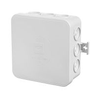 Puszka n/t 85x85x39, IP55 12 membran E12, szara | 0297-00 Elektro-Plast Nasielsk