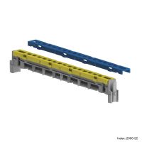 Wspornik pusty do listew od L-4 do L-26 niebieski, MSF | 2000-22 Elektro-Plast Nasielsk