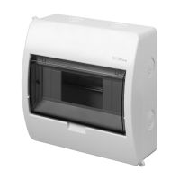 Rozdzielnica n/t RN 1/8 (N+PE) IP40 drzwi transparentne, Elegant | 2402-01 Elektro-Plast Nasielsk