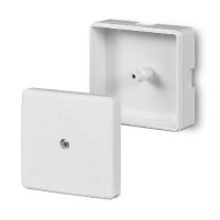 Puszka n/t 60x60x30, IP41, czarna | 0236-02 Elektro-Plast Nasielsk