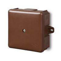 Odgałęźnik 6-wylotowy n/t MZ 5x2,5mm2 z wkładem IP55, brązowa | 0226-61 Elektro-Plast Nasielsk