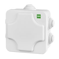 Puszka n/t 102x102x47, 7 dławic, IP55 RAL7035, szara, Industrial | 2700-02 Elektro-Plast Nasielsk