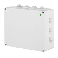 Puszka n/t 342x282x165 14 dławnic, IP55, szara, Industrial | 2724-02 Elektro-Plast Nasielsk