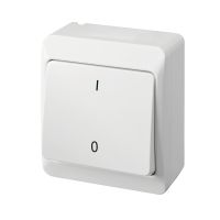 Łącznik n/t 2-biegunowy, IP44, brązowy, Hermes | 0333-06 Elektro-Plast Nasielsk