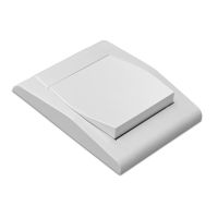 Łącznik p/t 1-biegunowy, IP20, biały, Festa | 0851-00 Elektro-Plast Nasielsk
