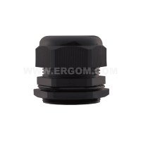 Dławnica kablowa izolacyjna DP 48H BK z gwintem PG, czarna | E03DK-01030300901 Ergom