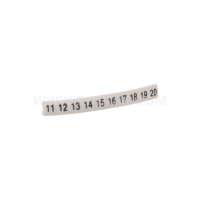 Oznacznik przewodów EZ-5B/11-20 biały (opak 100szt) | R34RR-02050403700 Ergom