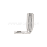 Końcówka rurowa kątowa K90D 25/8 przekrój: 25mm2, otwór pod śrubę M8 /100 | E11KM-02030101000 Ergom