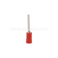 Końcówka kablowa igiełkowa izolowana Cu, KII 1-16 p przekrój: 1,0mm2 dł. 16mm (opak 100szt) | E09KO-02040100400 Ergom